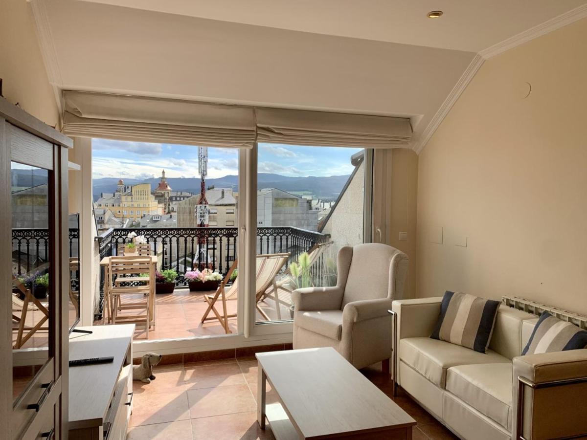 Moderno Piso Con La Mejor Terraza De Ribadeo Y Vistas Maravillosas ภายนอก รูปภาพ