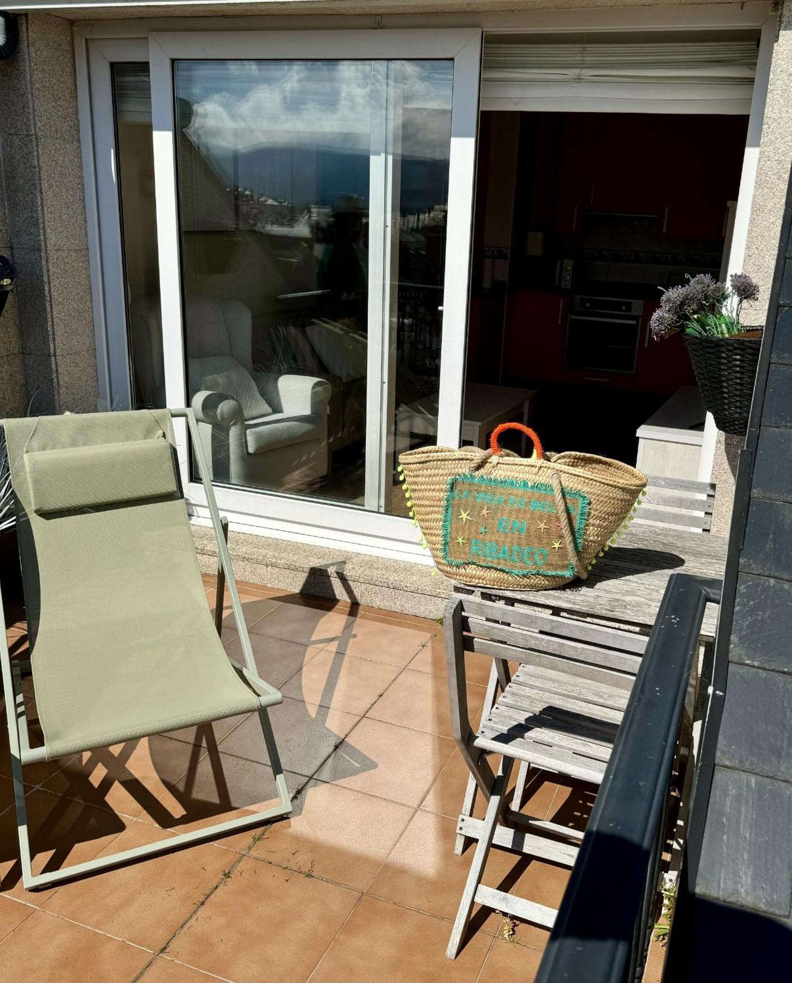 Moderno Piso Con La Mejor Terraza De Ribadeo Y Vistas Maravillosas ภายนอก รูปภาพ